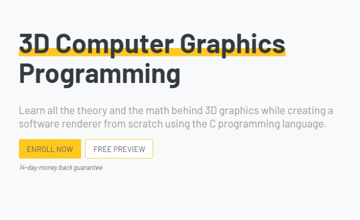 3D Computer Graphics Programming — Online Course by Gustavo Pezzi