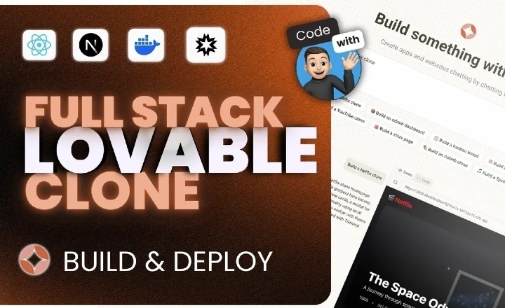 Build and Deploy a Lovable Clone by Antonio Erdeljac (Code With Antonio)
