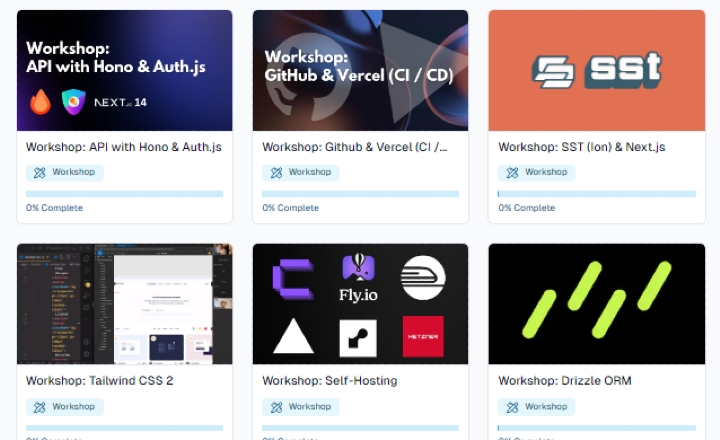 Code With Antonio Workshops by Antonio Erdeljac (Code With Antonio)