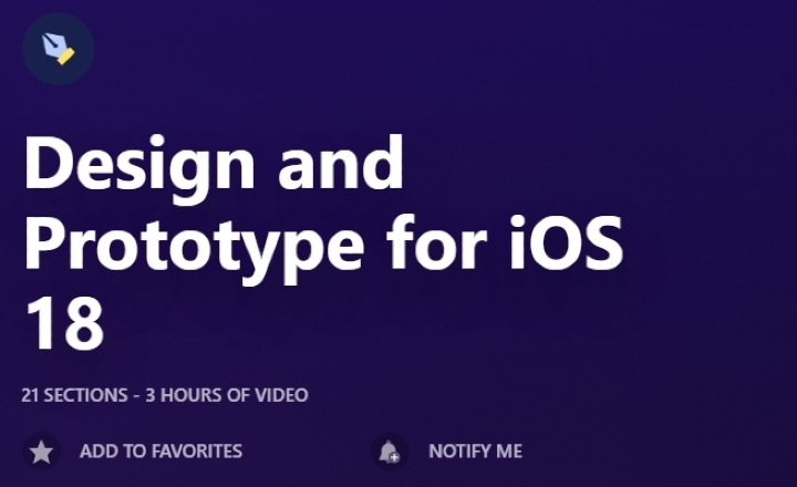 Design and Prototype for iOS 18 by DesignCode (Meng To)