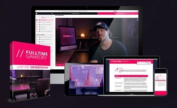 Full Time Game Dev — Online Course by Thomas Brush