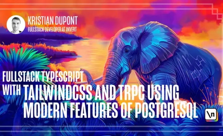 Fullstack Typescript with TailwindCSS and tRPC Using Modern