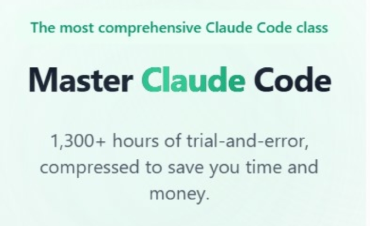 Master Claude Code — Online Course by Ray Amjad
