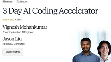 3 Day AI Coding Accelerator thumbnail