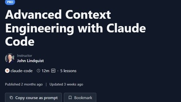 Advanced Context Engineering with Claude Code