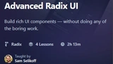 Advanced Radix UI