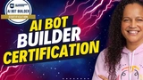 AI Bot Builder Boot Camp: Building Your First Customer Service AI Bot thumbnail