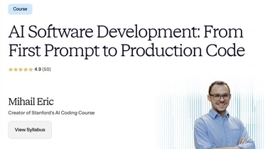 AI Software Development: From First Prompt to Production Code thumbnail