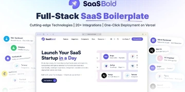 Best Full-Stack SaaS Boilerplate and Starter Kit - SaaSBold thumbnail