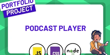 Build a Podcast Player with JavaScript, CSS and Node.js thumbnail