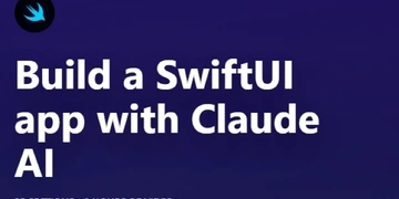 Build a SwiftUI app with Claude AI thumbnail