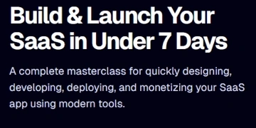 Build & Launch Your SaaS in Under 7 Days thumbnail