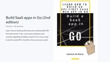 Build SaaS apps in Go (2nd edition)