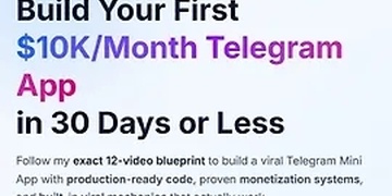 Build Viral Telegram Apps Course