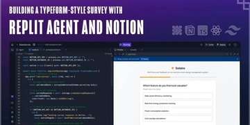 Building a Typeform-Style Survey with Replit Agent and Notion thumbnail
