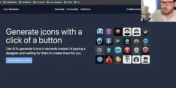 Building an AI Icon Generator using the T3 Stack (Next.js, Prisma, TailwindCSS, Typescript, Dall-E API) thumbnail