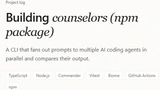 Building counselors (npm package) thumbnail