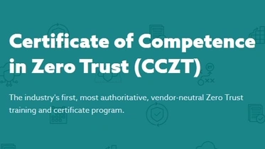 Certificate of Competence in Zero Trust (CCZT) thumbnail
