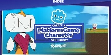 Code a 2D Platform Game Character with Godot