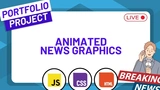 Create Animated Breaking News Graphics with HTML, CSS and JavaScript thumbnail