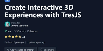 Create Interactive 3D Experiences with TresJS thumbnail