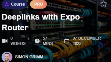 Deeplinks with Expo Router