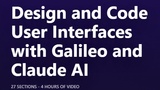 Design and Code User Interfaces with Galileo and Claude AI