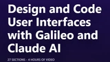 Design and Code User Interfaces with Galileo and Claude AI thumbnail