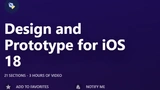 Design and Prototype for iOS 18