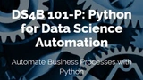 DS4B 101-P: Python for Data Science Automation