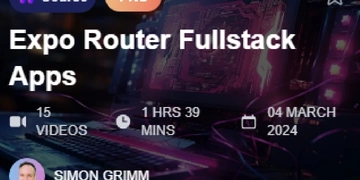 Expo Router Fullstack Apps thumbnail