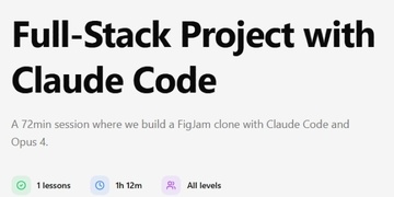 Full-Stack Project with Claude Code