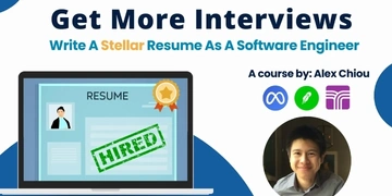 Get More Interviews: Write A Stellar Resume As A Software Engineer thumbnail