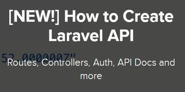 How to Create Laravel API thumbnail