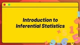 Introduction to Inferential Statistics thumbnail