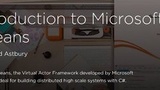 Introduction to Microsoft Orleans Introduction to Microsoft Orleans