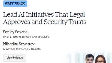 Lead AI Initiatives That Legal Approves and Security Trusts
