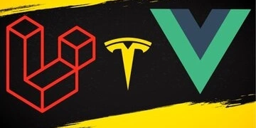 Learn Laravel Vuejs from scratch - Build a TESLA web app thumbnail