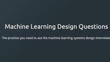 Machine Learning Design Questions