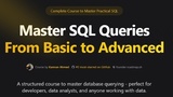 Master SQL Queries From Basic to Advanced
