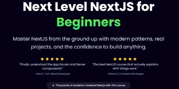 Next Level NextJS for Beginners thumbnail