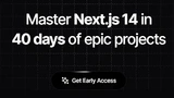 Next40. Master Next.js 14 in 40 days of epic projects