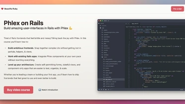 Phlex on Rails thumbnail