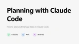 Planning with Claude Code