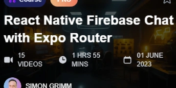 React Native Firebase Chat with Expo Router thumbnail