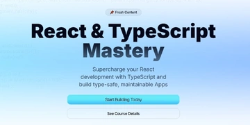 React & TypeScript Mastery thumbnail