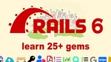 Ruby on Rails 6: Learn 25+ gems and build a Startup MVP 2020 thumbnail