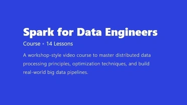 Spark for Data Engineers thumbnail