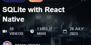 SQLite с React Native