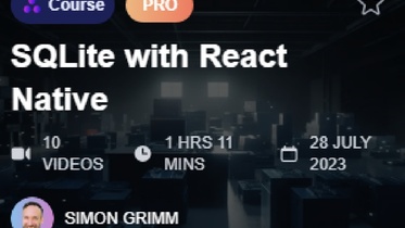 SQLite с React Native